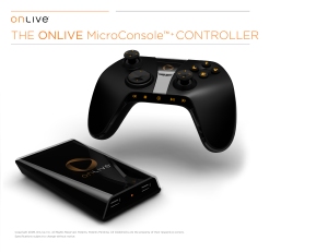 The On Live controller and micro-console